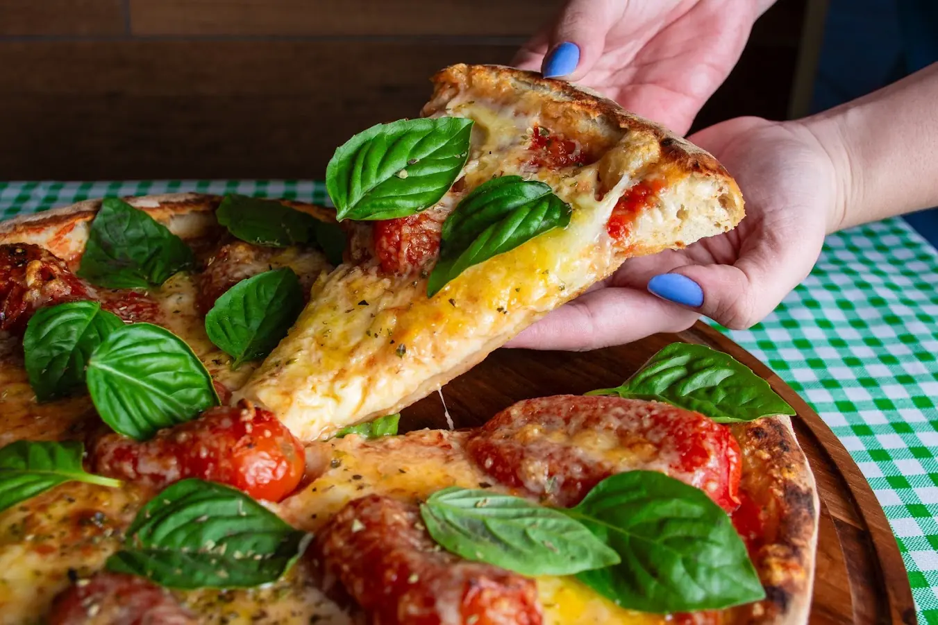Fatia de pizza da Nonna Cecília